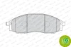 FDB1745 FERODO Комплект тормозных колодок, дисковый тормоз