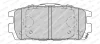 FDB1841-D FERODO Комплект тормозных колодок, дисковый тормоз