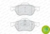 Превью - FDB1866 FERODO Комплект тормозных колодок, дисковый тормоз (фото 2)