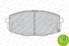 FDB1869 FERODO Комплект тормозных колодок, дисковый тормоз
