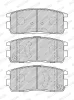 FDB1935-D FERODO Комплект тормозных колодок, дисковый тормоз