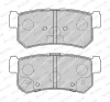 FDB1937-D FERODO Комплект тормозных колодок, дисковый тормоз