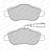 Превью - FDB1945 FERODO Комплект тормозных колодок, дисковый тормоз (фото 2)