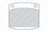 FDB199 FERODO Комплект тормозных колодок, дисковый тормоз