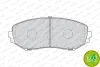 Превью - FDB4060 FERODO Комплект тормозных колодок, дисковый тормоз (фото 3)