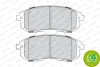 Превью - FDB4112 FERODO Комплект тормозных колодок, дисковый тормоз (фото 2)