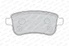 Превью - FDB4182 FERODO Комплект тормозных колодок, дисковый тормоз (фото 2)
