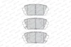 Превью - FDB4193 FERODO Комплект тормозных колодок, дисковый тормоз (фото 2)