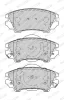 FDB4208-D FERODO Комплект тормозных колодок, дисковый тормоз