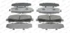 Превью - FDB4270 FERODO Комплект тормозных колодок, дисковый тормоз (фото 2)