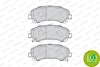 Превью - FDB4299 FERODO Комплект тормозных колодок, дисковый тормоз (фото 2)
