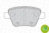 Превью - FDB4316 FERODO Комплект тормозных колодок, дисковый тормоз (фото 2)