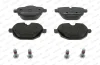 Превью - FDB4376 FERODO Комплект тормозных колодок, дисковый тормоз (фото 2)