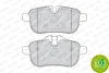 Превью - FDB4401 FERODO Комплект тормозных колодок, дисковый тормоз (фото 2)