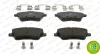 Превью - FDB4612 FERODO Комплект тормозных колодок, дисковый тормоз (фото 2)