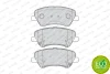 Превью - FDB4613 FERODO Комплект тормозных колодок, дисковый тормоз (фото 2)