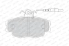 Превью - FDB4754 FERODO Комплект тормозных колодок, дисковый тормоз (фото 2)