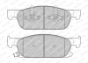 FDB4992-D FERODO Комплект тормозных колодок, дисковый тормоз