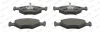 Превью - FDB519 FERODO Комплект тормозных колодок, дисковый тормоз (фото 2)
