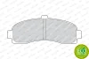 Превью - FDB859 FERODO Комплект тормозных колодок, дисковый тормоз (фото 2)