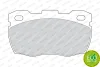 Превью - FDB871 FERODO Комплект тормозных колодок, дисковый тормоз (фото 2)