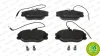 Превью - FVR1000 FERODO Комплект тормозных колодок, дисковый тормоз (фото 3)