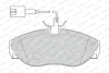Превью - FVR1396 FERODO Комплект тормозных колодок, дисковый тормоз (фото 2)