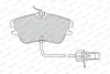 Превью - FVR1519 FERODO Комплект тормозных колодок, дисковый тормоз (фото 2)
