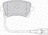FVR1644 FERODO Комплект тормозных колодок, дисковый тормоз