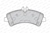Превью - FVR1779 FERODO Комплект тормозных колодок, дисковый тормоз (фото 2)