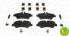 Превью - FVR1780 FERODO Комплект тормозных колодок, дисковый тормоз (фото 8)