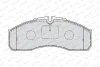 Превью - FVR1791 FERODO Комплект тормозных колодок, дисковый тормоз (фото 2)