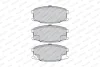 Превью - FVR1906 FERODO Комплект тормозных колодок, дисковый тормоз (фото 2)