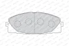 FVR4327 FERODO Комплект тормозных колодок, дисковый тормоз