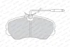 Превью - FVR510 FERODO Комплект тормозных колодок, дисковый тормоз (фото 2)