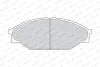 Превью - FVR949 FERODO Комплект тормозных колодок, дисковый тормоз (фото 2)