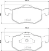 P 24 219 BREMBO Комплект тормозных колодок, дисковый тормоз