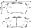 P 30 103 BREMBO Комплект тормозных колодок, дисковый тормоз