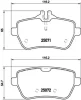 P 50 103 BREMBO Комплект тормозных колодок, дисковый тормоз