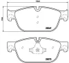 P 61 115X BREMBO Комплект тормозных колодок, дисковый тормоз