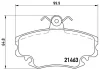 P 68 038 BREMBO Комплект тормозных колодок, дисковый тормоз