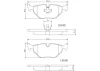 P06011N BREMBO Комплект тормозных колодок, дисковый тормоз