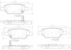 P10062N BREMBO Комплект тормозных колодок, дисковый тормоз