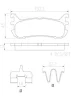 P49046N BREMBO Комплект тормозных колодок, дисковый тормоз