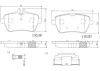 P50103N BREMBO Комплект тормозных колодок, дисковый тормоз