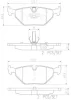 P71006N BREMBO Комплект тормозных колодок, дисковый тормоз