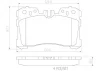 P83075N BREMBO Комплект тормозных колодок, дисковый тормоз