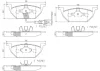 P85072N BREMBO Комплект тормозных колодок, дисковый тормоз