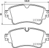 P85154N BREMBO Комплект тормозных колодок, дисковый тормоз