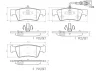 P85163N BREMBO Комплект тормозных колодок, дисковый тормоз